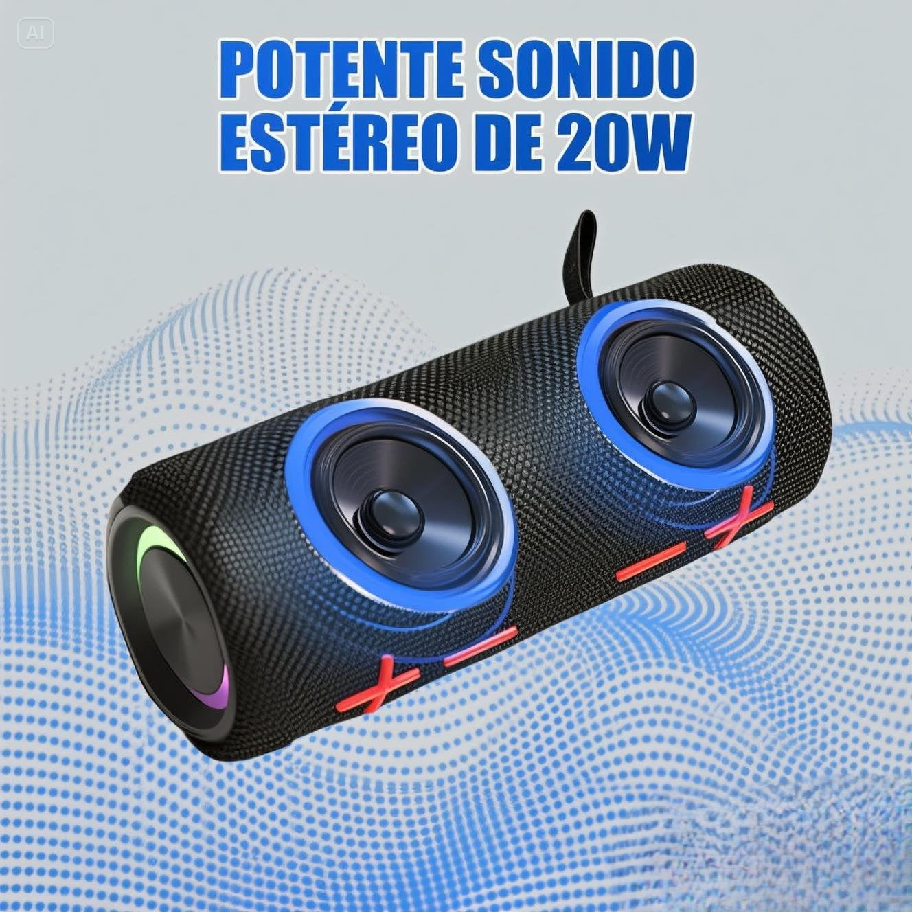 Altavoz bluetooth 2 en 1